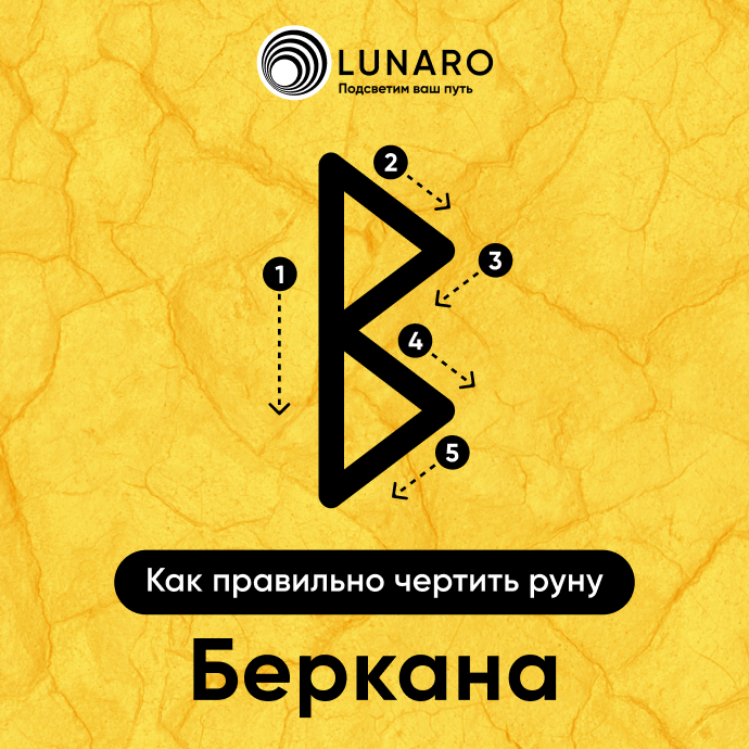 Руна Беркана: значение и толкование. Как правильно начертить руну Беркана