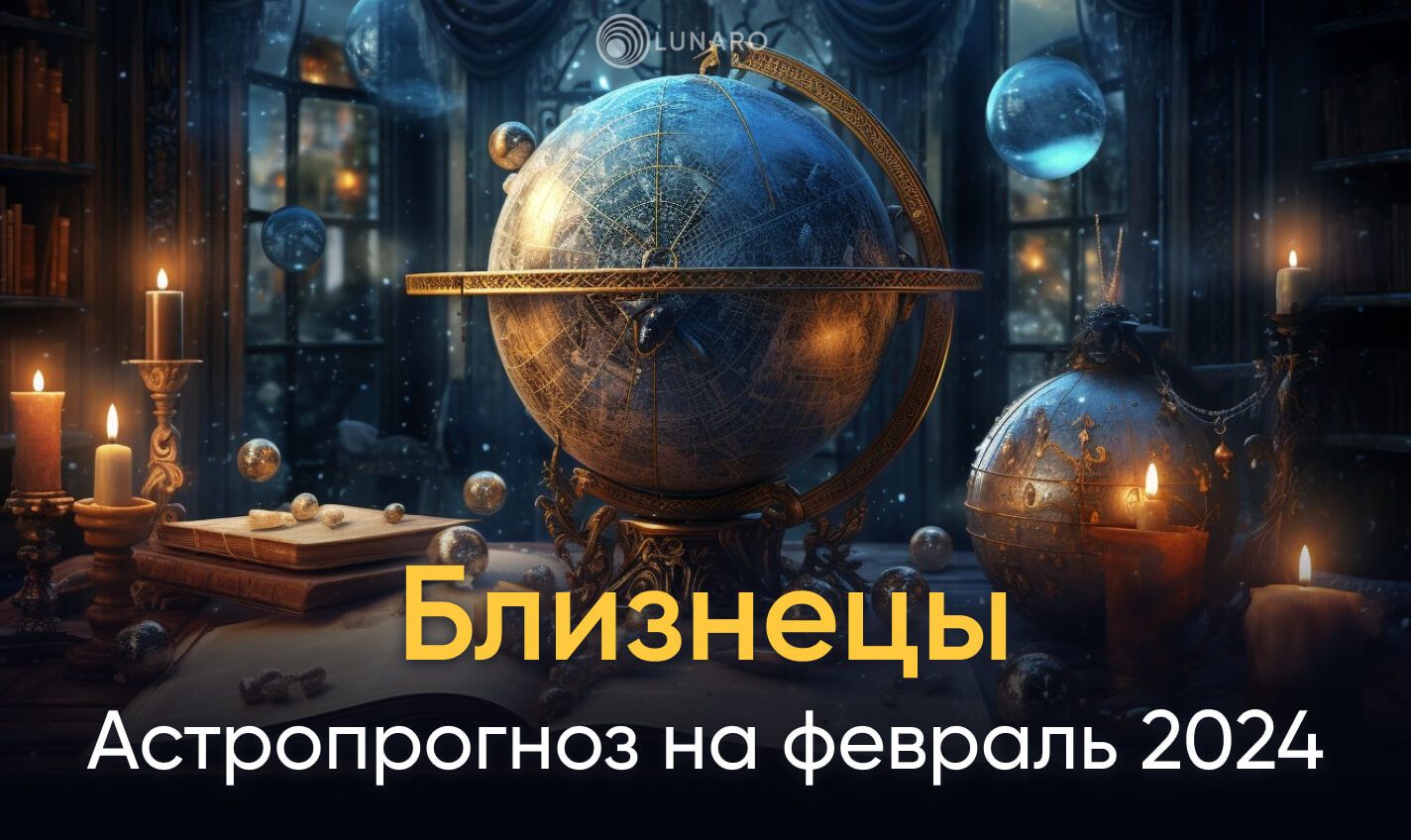 Астропрогноз на февраль 2024 года для Близнецов