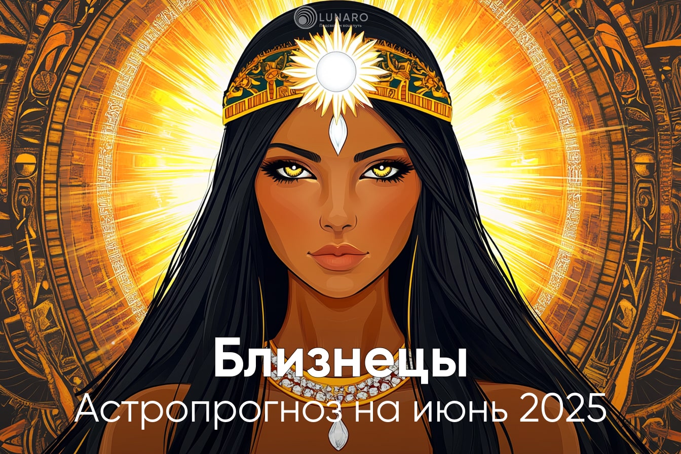 Гороскоп на июнь 2025 года для знака зодиака Близнецы