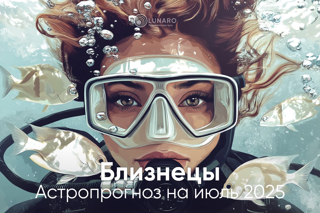 Гороскоп для близнецов на июль 2025 года