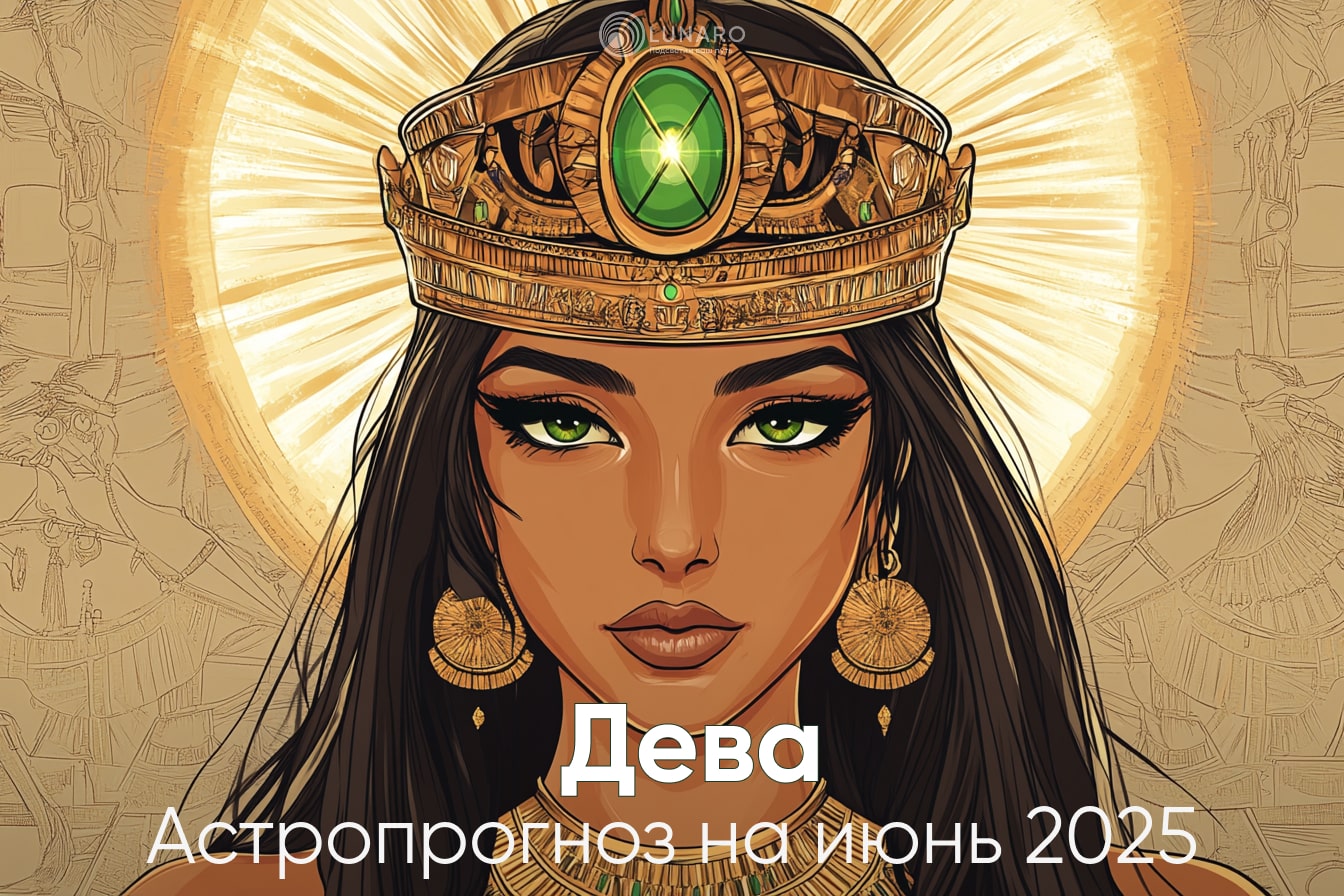 Гороскоп на июнь 2025 года для знака зодиака Дева