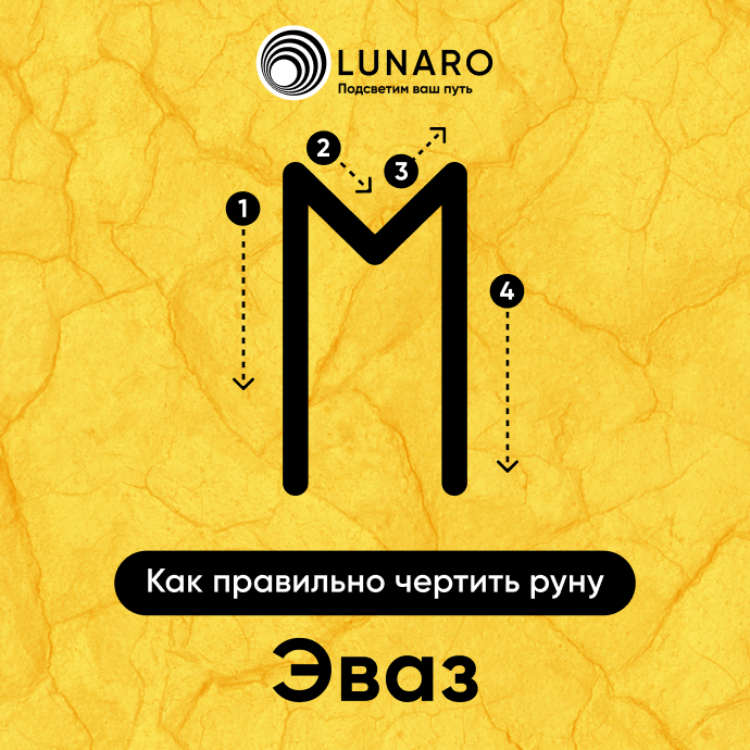 Руна Эваз: значение и толкование. Как правильно начертить руну Эваз