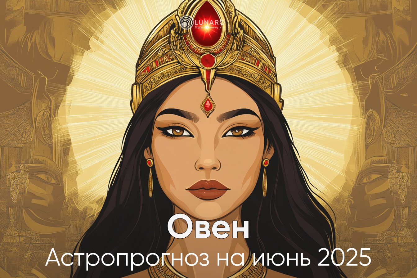 Гороскоп на июнь 2025 года для знака зодиака Овен