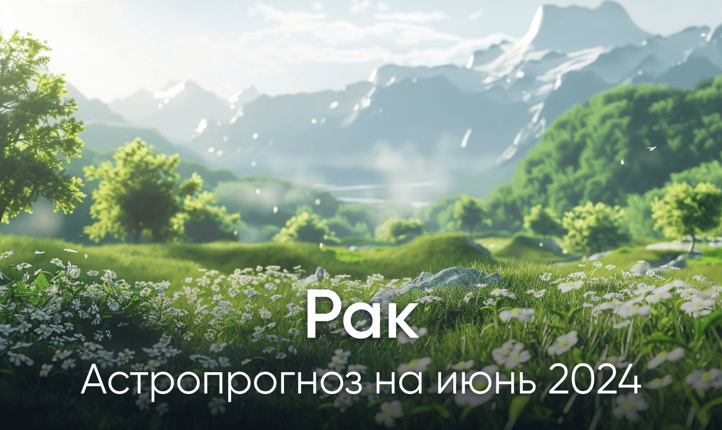 Астропрогноз на июнь 2024 для Рака