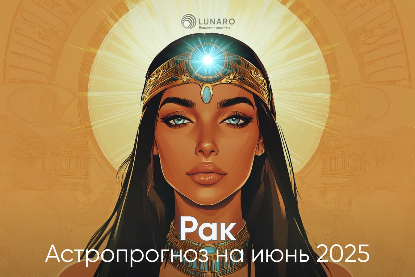 Гороскоп на июнь 2025 года для знака зодиака Рак