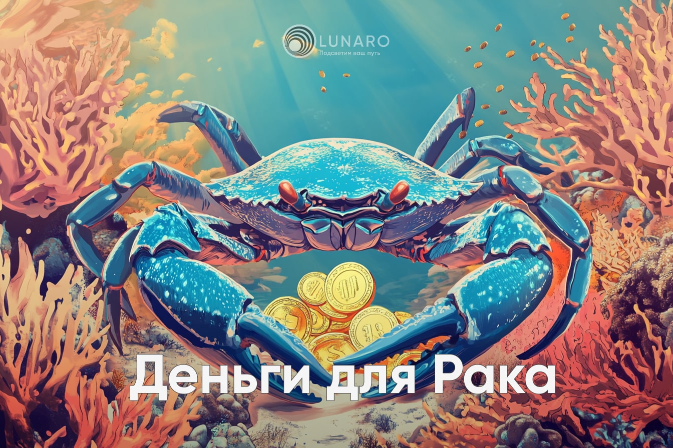 Денежный гороскоп для рака на июль 2025 года
