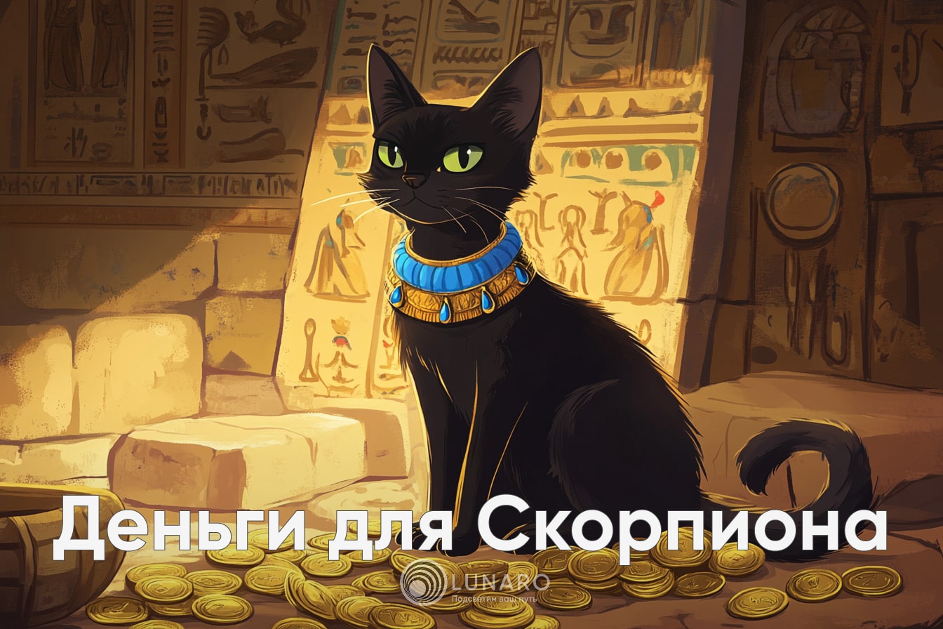 Денежный гороскоп на июнь 2025 года для знака зодиака Скорпион