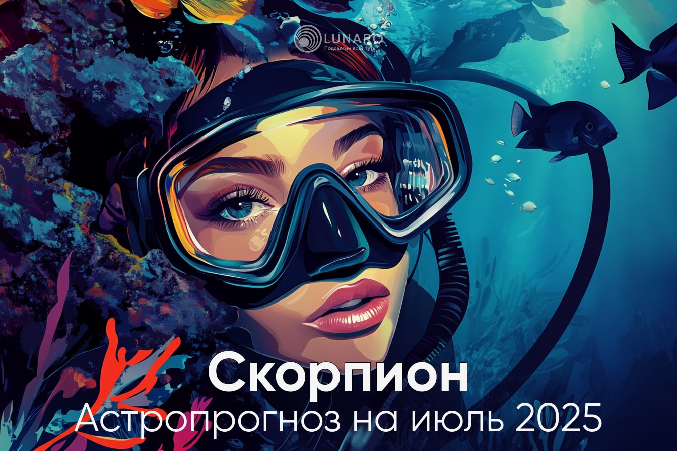 Гороскоп для скорпиона на июль 2025 года