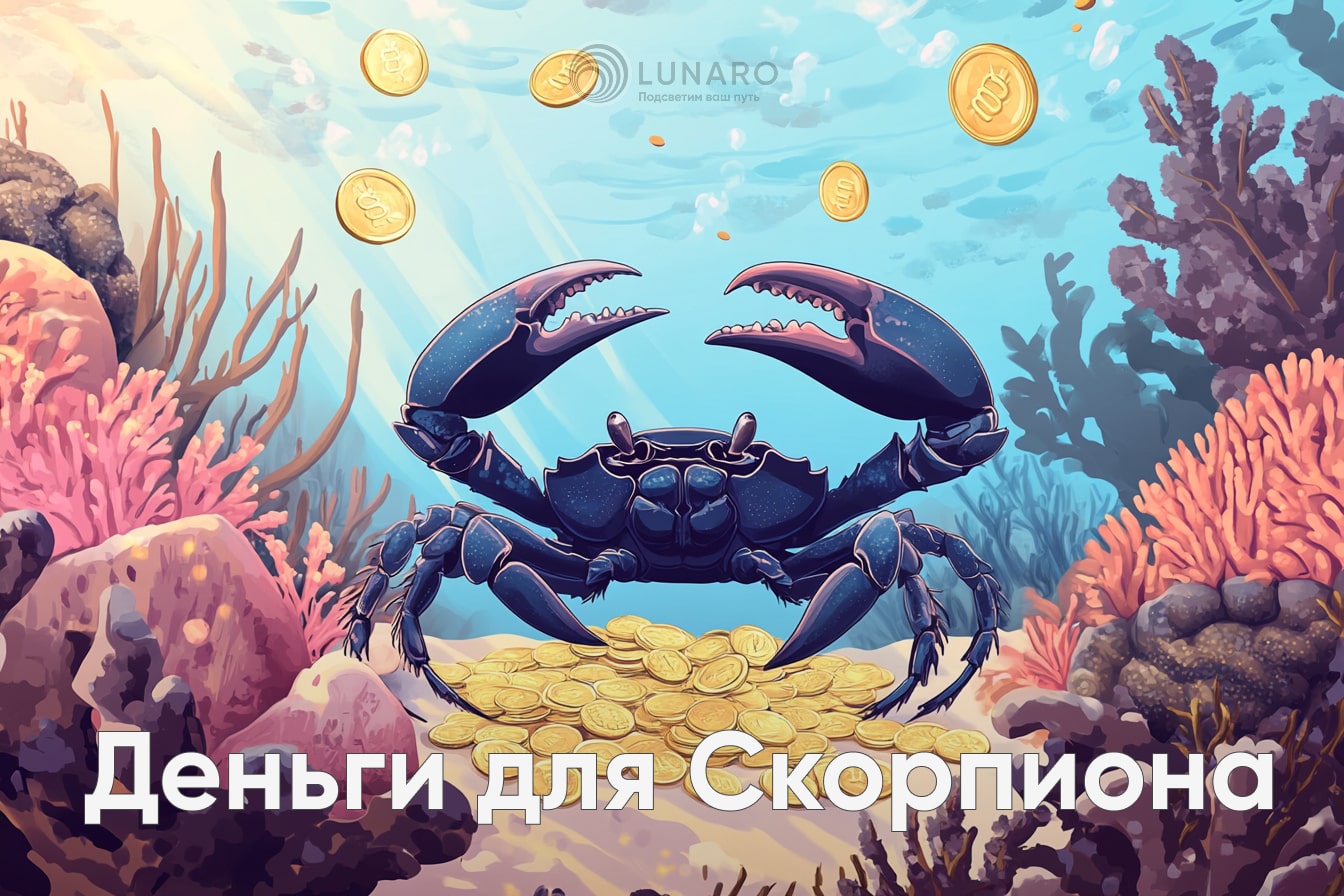 Денежный гороскоп для скорпиона на июль 2025 года