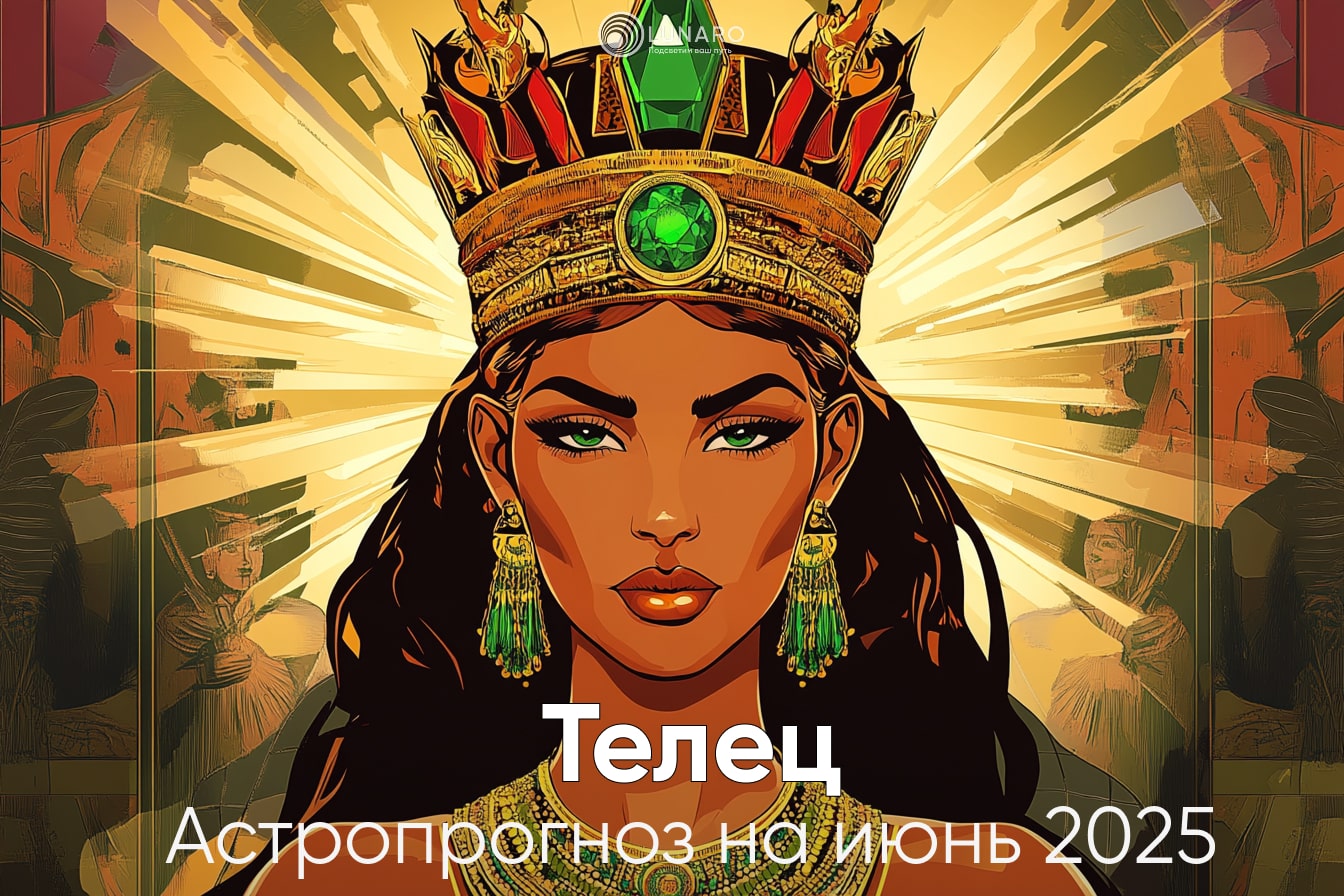 Гороскоп на июнь 2025 года для знака зодиака Телец