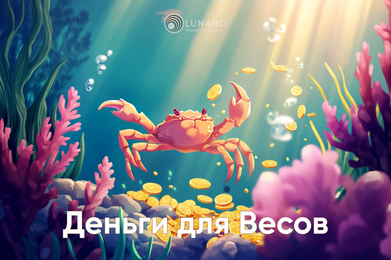 Денежный гороскоп для весов на июль 2025 года