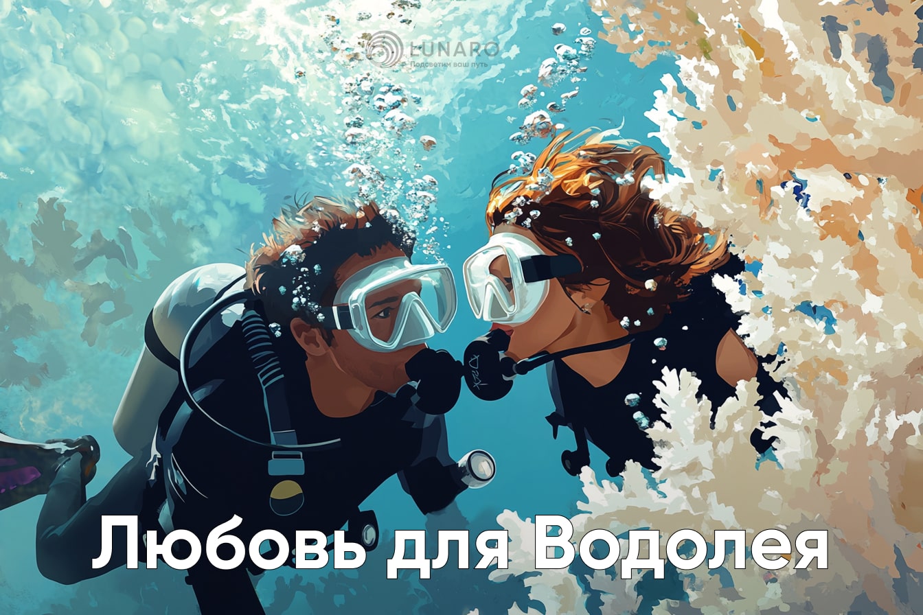 Любовный гороскоп для водолея на июль 2025 года