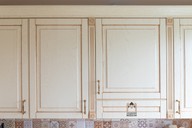Угловая кухня на Комсомольской, 49. Верхний ряд