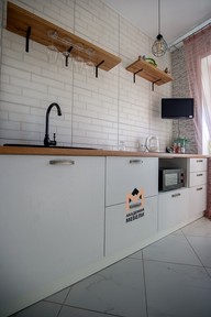 Маленькая уютная кухня на Садовой,50. Вид слева