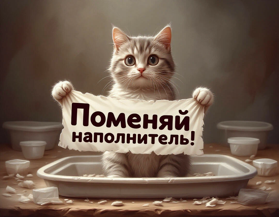 Кошачий наполнитель