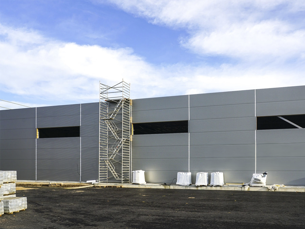 Ангар для спецтехники. Ленинградская обл.