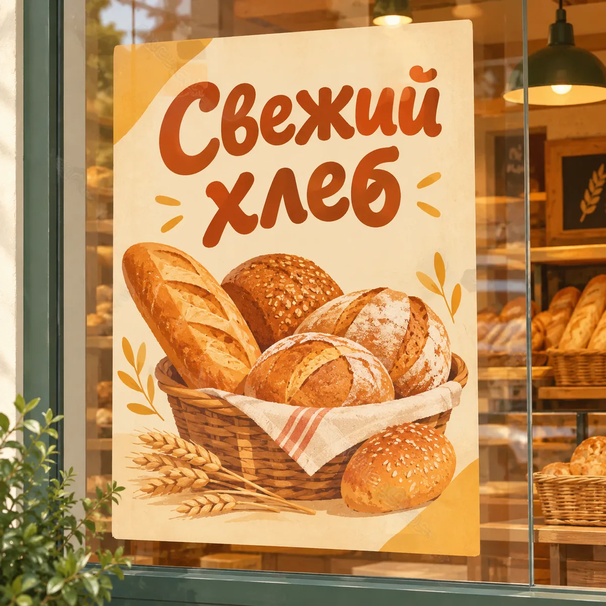 Картинка по описанию: Плакат с надписью