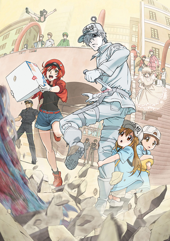 Обложка/постер для аниме Клетки за работой