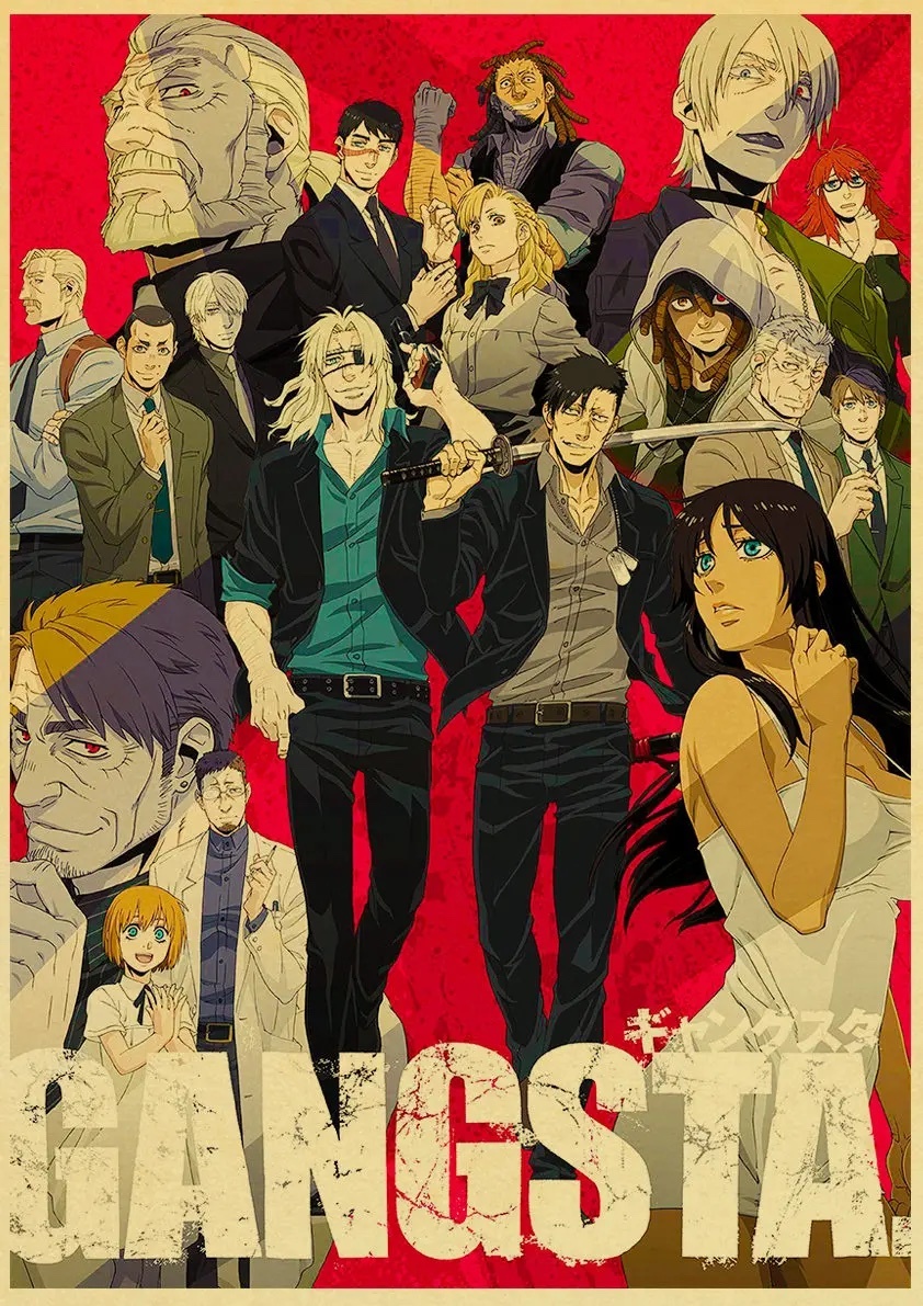 Обложка/постер для аниме Гангста