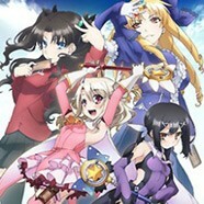 Обложка/постер для аниме Судьба: Девочка-волшебница Иллия