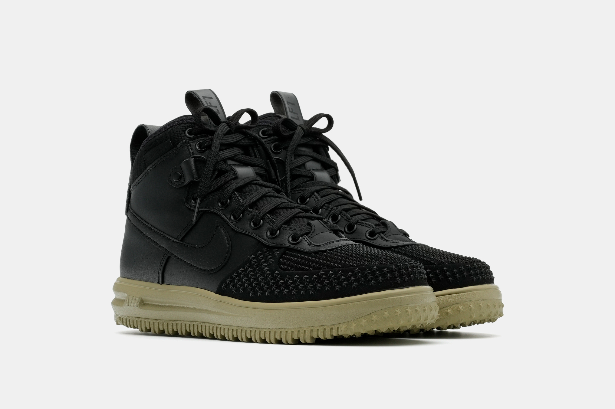 Nike Lunar Force 1 Duckboot 'Black Neutral Olive' купить в