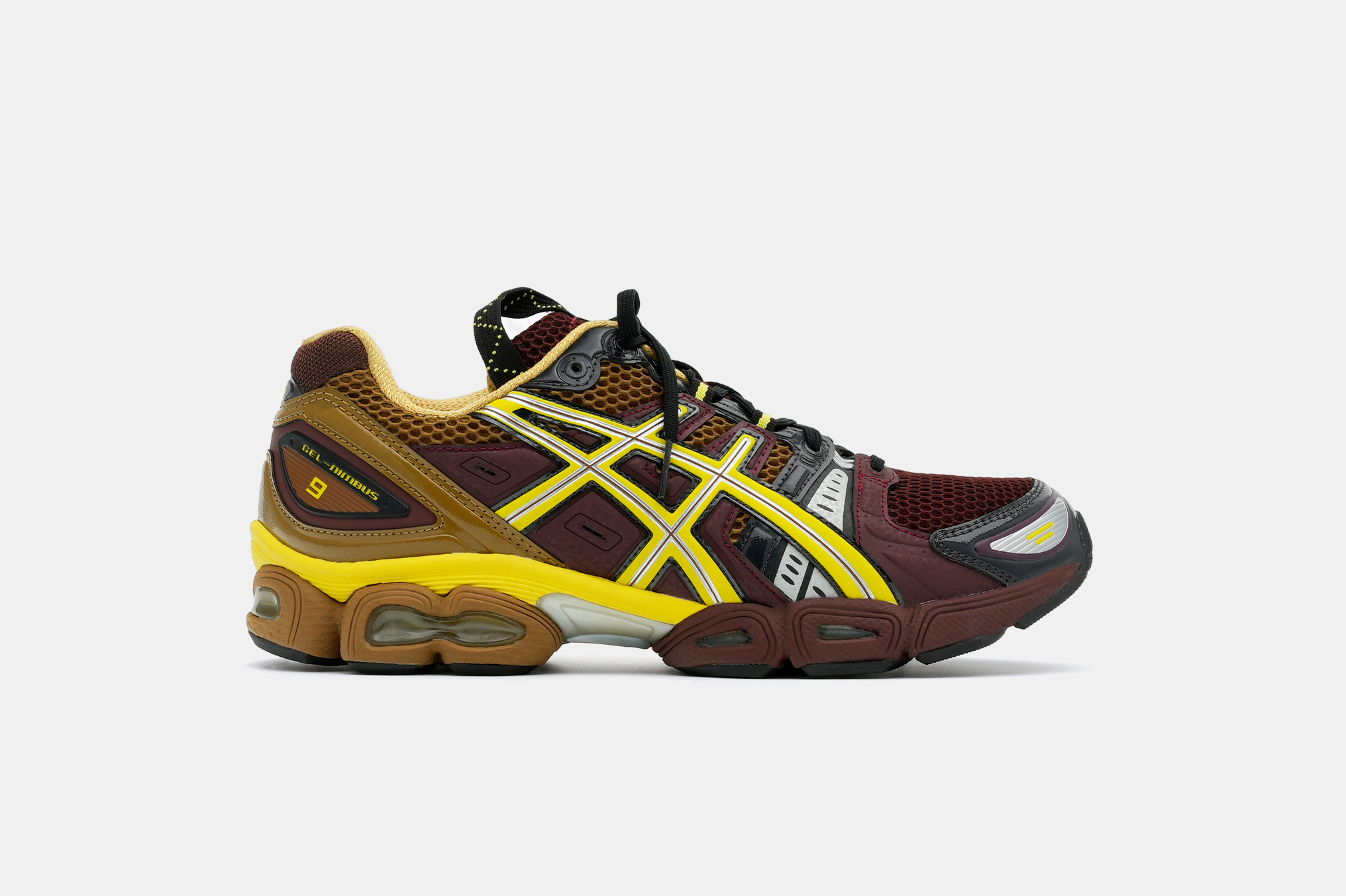 【美品】ASICS GEL-NIMBUS 9 Kiko Kostadinov ASICS UB3-S Gel-Nimbus 9 Kiko Kostadinov Piedmont Grey Aruba