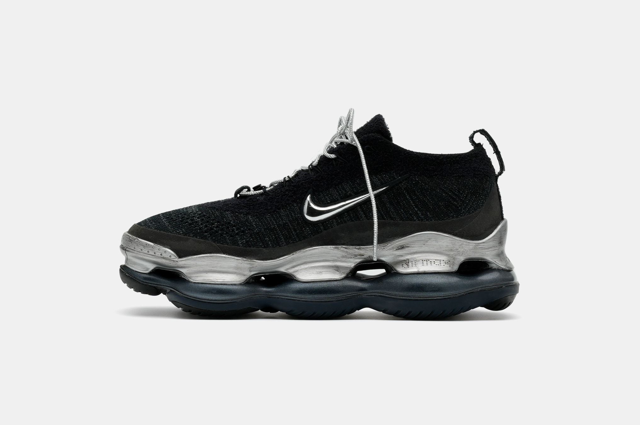 Nike Air Max Scorpion Flyknit 'Black/Silver' купить в Интернет