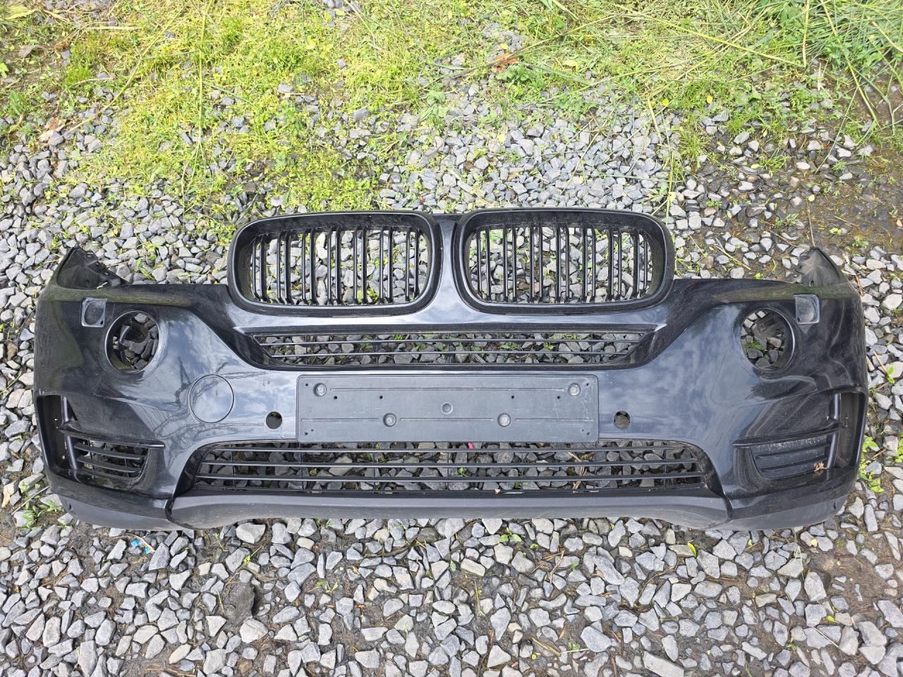 бампер передний BMW X5 F15 2013, 4.4 л., N63 B44 A, бензин, АКПП, чёрный, внедорожник 5 дв., полный привод, 51117294481, 7294481 - фото №1