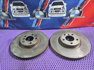 диски тормозные (комплект) BMW X6 E71/E72 E71 2010, 3.0 л., N57 D30 B, дизель, АКПП, black sapphire metallic (475), универсал, полный привод, 34116771986, 6771986, 34116886477, 6886477