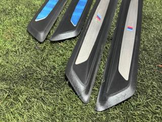 комплект накладок на пороги (внутренние) BMW 4 серия F32/F33 F36 2015, 3.0 л., N55 B30 A, бензин, black sapphire metallic (475), лифтбэк, задний привод, 51477289216, 7289216