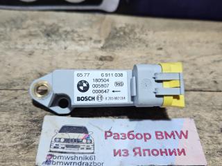 датчик удара BMW 3 серия E46 [рестайлинг] E46 (2001 - 2006), 2.0 л., N42 B20 A, бензин, АКПП, синий, седан, задний привод, правый руль, 6911038, 65776911038