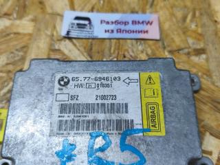 блок AirBag BMW 7 серия E65/E66/E67 [рестайлинг] E65 2005, 3.9 л., M67 D39 (398D1), дизель, АКПП, black-sapphire metallic (475), седан, 65776946103, 6946103