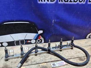 топливная рампа BMW 5 серия E60/E61 [рестайлинг] E60 2008, 2.5 л., N52 B25 AF, бензин, АКПП, black sapphire metallic (475), седан, задний привод, правый руль, 7542070, 13537542541, 7542541