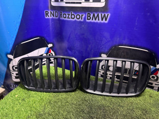 решетка радиатора BMW X6 E71/E72 E71 2008, 4.4 л., N63 B44 A, бензин, АКПП, black sapphire metallic 475, внедорожник 5 дв., полный привод, 51137171396, 7171396, 51137171395, 7171395