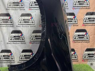 крыло переднее левое BMW X5 E70 [рестайлинг] E70 2011, 3.0 л., N55 B30 A, бензин, black sapphire metallic (475), внедорожник 5 дв., полный привод, правый руль, 7222973