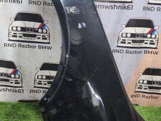 крыло переднее левое BMW X3 E83 [рестайлинг] E83 2006, 2.5 л., N52 B25 AF, бензин, АКПП, black-sapphire metallic(475), правый руль, 41353403735
