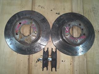 диски тормозные (комплект) BMW 5 серия E60/E61 E60 (2002 - 2007), 2.2 л., M54 B22 (226S1), бензин, АКПП, чёрный, седан, задний привод, 0991721X, 34116864906, 6864906