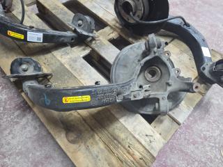 кулак задний правый BMW X3 E83 2006, 2.5 л., M54 B25 (256S5), бензин, АКПП, alpinweiss 3(300), внедорожник 5 дв., полный привод, правый руль, 3413252