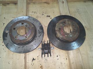 диски тормозные задние BMW 5 серия E60/E61 E60 (2002 - 2007), 2.2 л., M54 B22 (226S1), бензин, АКПП, чёрный, седан, задний привод, 0994251X, 6864061, 34216864061