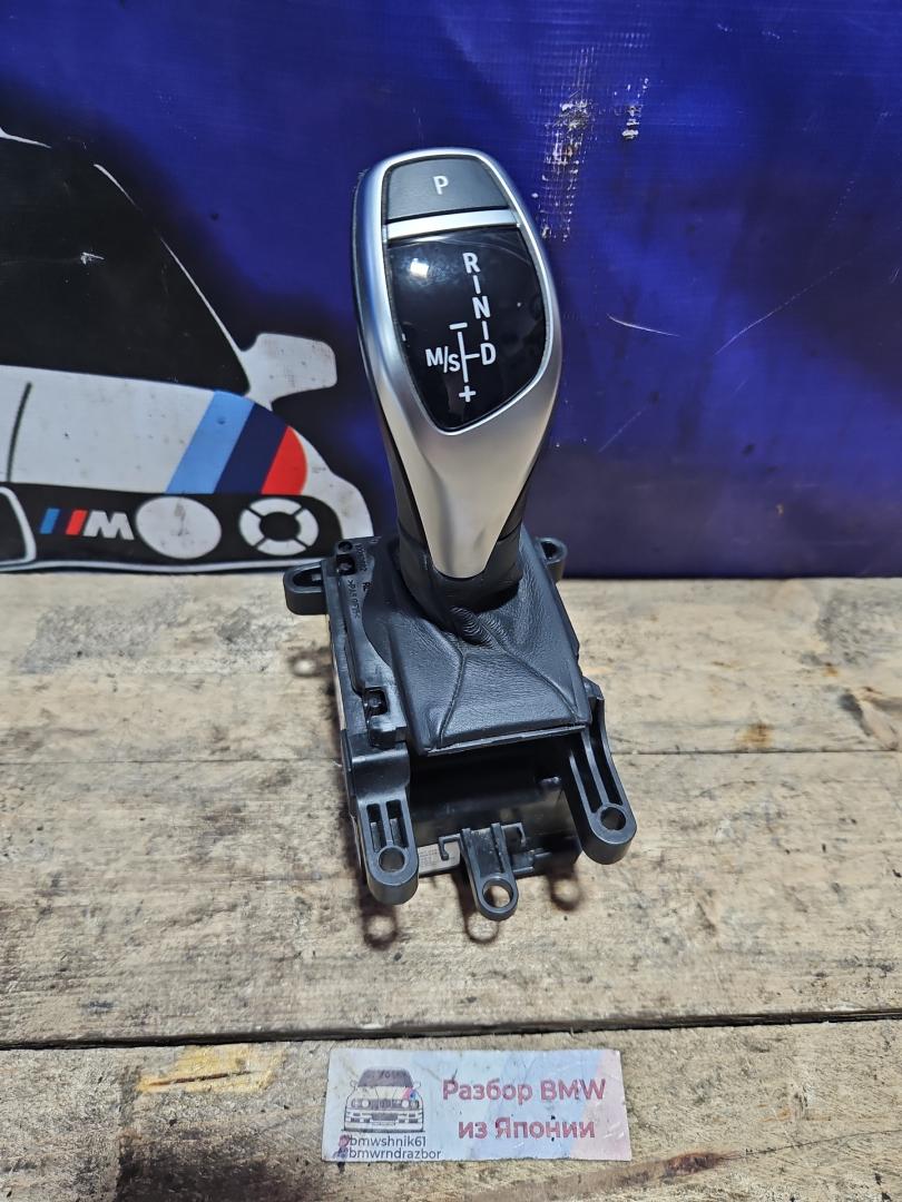 ручка кулисы КПП BMW 5 серия F07/F10/F11 F10 2012, 2.0 л., N20 B20 A, бензин, АКПП, седан, правый руль, 9291529, 61319291529 - фото №1