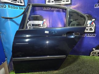 дверь задняя левая BMW 3 серия E46 [рестайлинг] E46 (2001 - 2006), 2.0 л., N42 B20 A, бензин, АКПП, синий, седан, задний привод, правый руль, 41527034153