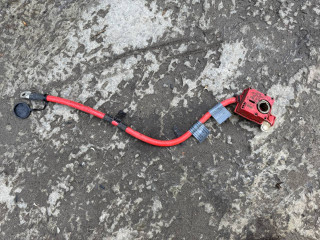 плюсовой провод аккумулятора BMW 7 серия F01/F02 F01 2009, 3.0 л., N57 D30 A, дизель, АКПП, черный, седан, задний привод, 61129217033, 9217033
