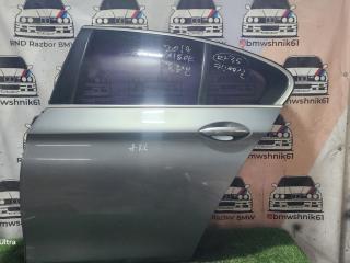 дверь задняя левая BMW 5 серия F10/F11 [рестайлинг] F10 2013, 2.0 л., N20 B20 A, бензин, АКПП, spacecraft metallic (a52) серый, седан, полный привод, 41007206113