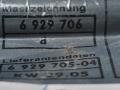 клемма аккумулятора минус BMW 1 серия E81/E82/E87/E88 E87 2005, 2.0 л., N46 B20 B, бензин, АКПП, белый, хетчбэк 5 дв., передний привод, правый руль, 6929706, 61126929705 - фото №5