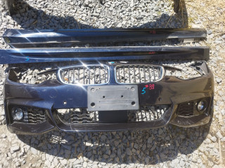 бампер передний BMW 4 серия F32/F33 F36 2015, 3.0 л., N55 B30 A, бензин, black sapphire metallic (475), лифтбэк, задний привод