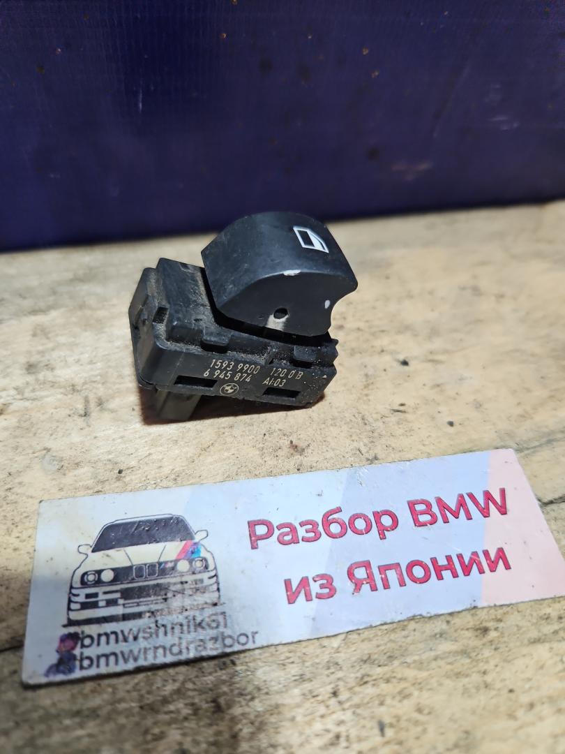 кнопка стеклоподъемника двери BMW 3 серия E90/E91/E92/E93 (2004 - 2010), 2.0 л., N26 B20 A, бензин, АКПП, задний привод, правый руль, 6945874, 61316952001 - фото №1