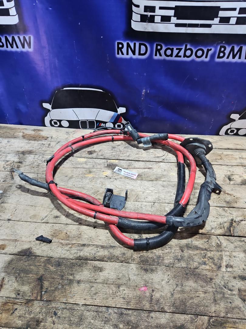 плюсовой провод аккумулятора BMW Z4 E85 2004, 3.0 л., M54 B30 (306S3), бензин, АКПП, родстер, задний привод, правый руль, 61126935667, 6935667 - фото №1