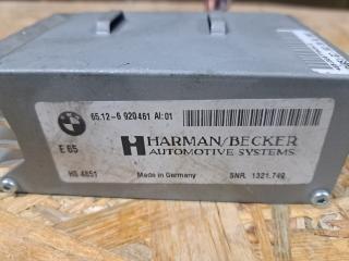 усилитель музыкальный BMW 7 серия E65/E66/E67 [рестайлинг] E65 2007, 4.0 л., N62 B40 A, бензин, АКПП, black sapphire metallic (475), седан, задний привод, правый руль, 65126920461
