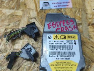 блок AirBag BMW 5 серия E60/E61 E60 2004, 3.0 л., M54 B30 (306S3), бензин, АКПП, темно-зелёный, седан, задний привод, 65779118749, 9118749