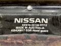 молдинг капота Nissan Navara D40 [рестайлинг] 2012, 2.5 л., DCi, YD25DDTi, дизель, 6МКПП, black / gn0, пикап, полный привод, правый руль, KE610-5X100 - фото №6